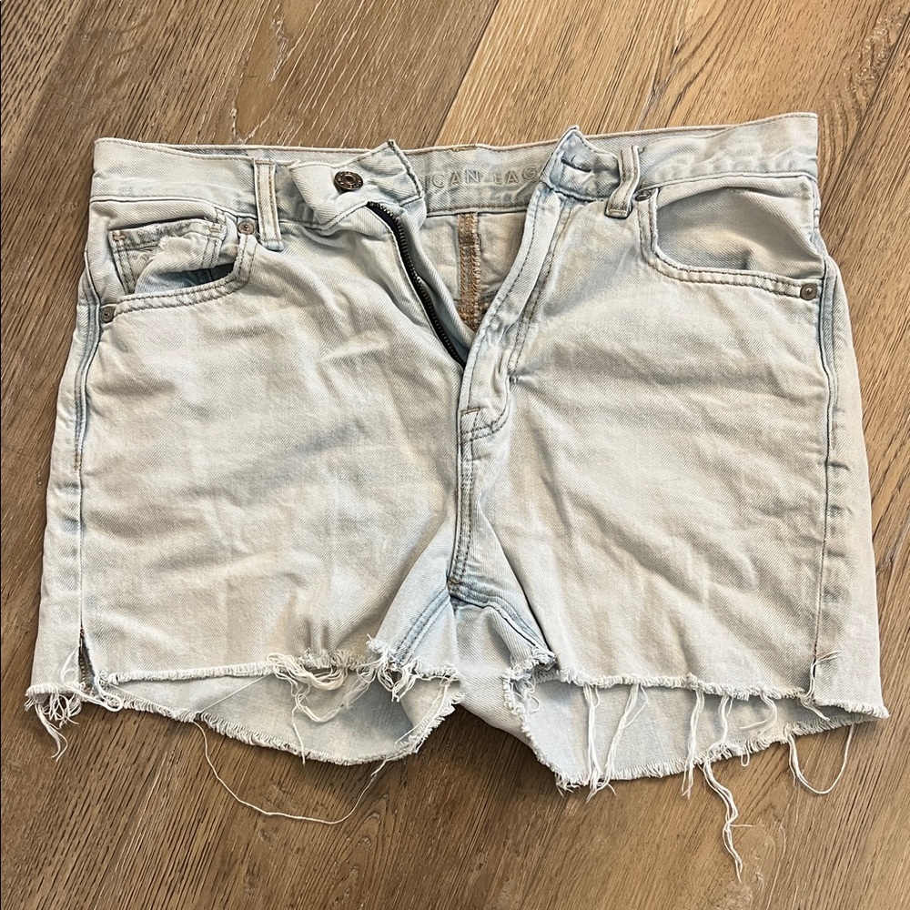 American Eagle Outfitters Light Wash Jean Shorts